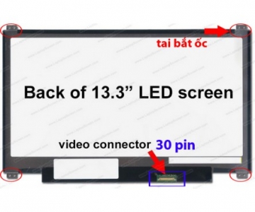 MÀN HÌNH LED SLIM 13.3 INCH 30 PIN